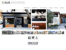 Tablet Screenshot of ellis-architects.com
